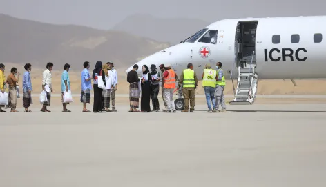 ICRC's humanitarian impact in Yemen 2025