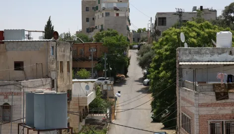 Tal Rumeida, part of Hebron’s H2 area, is heavily impacted by restriction of movement. (Rula Tabari, ICRC)