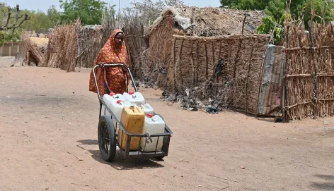 Une déplacée à Kolofata