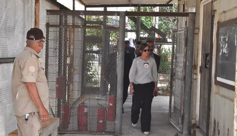 ICRC president Mirjana Spoljaric visited Al-Karkh detention facility in Baghdad where she spoke with detainees and delivered messages from their family members