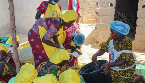 des farines infantiles locales pour lutter contre la malnutrition 