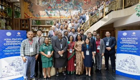 Asia-Pacific Regional Conference on International Humanitarian Law in Bangkok, Thailand held from 18 to 20 August 2026.