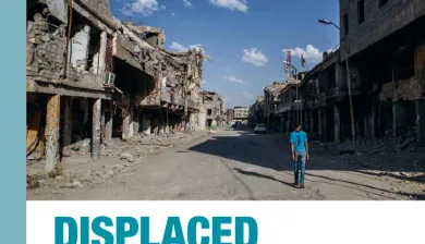 Displaced in Cities publication cover