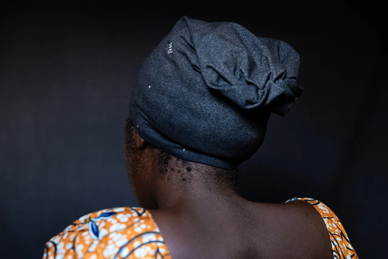 Henriette, survivor of sexual violence in the DRC. Henriette, survivor of sexual violence in the DRC.