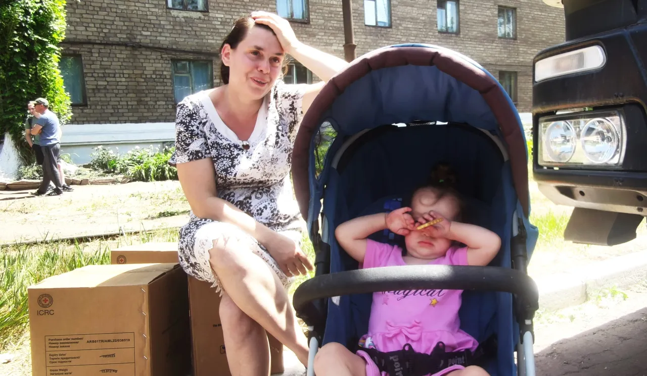 Nadezhda and daughter Vera