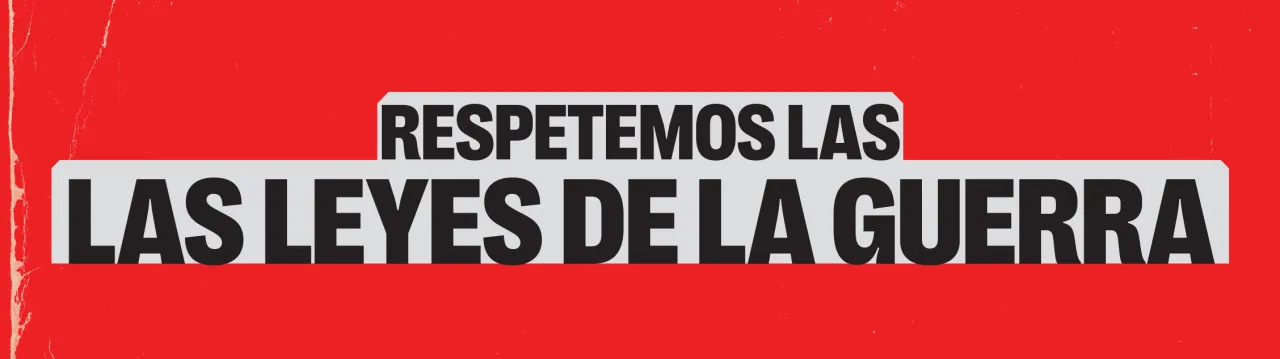 Respetar leyes de la guerra cicr