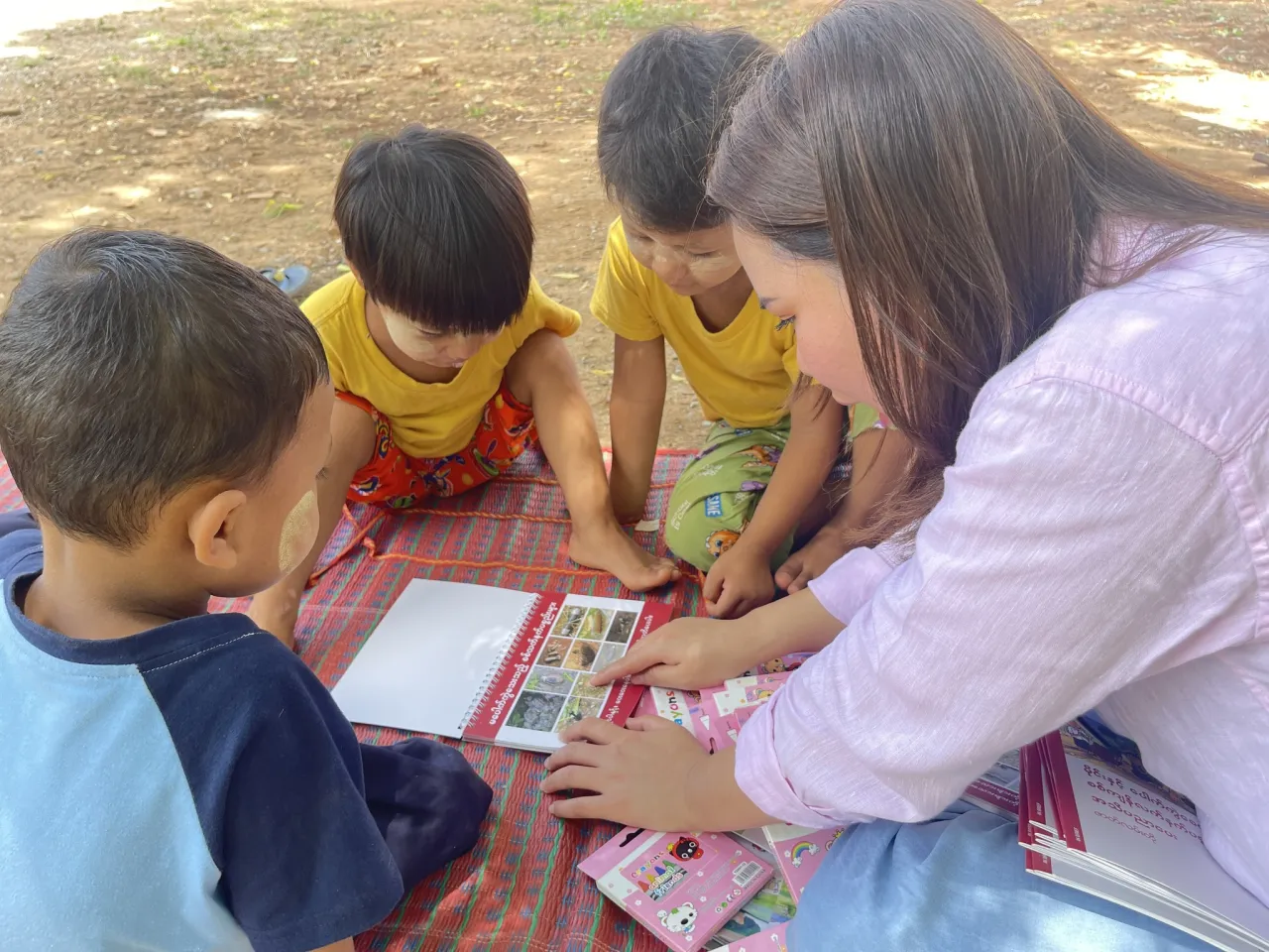 Risk Awareness and Safer Behavior (RASB) sessions conducted by the ICRC in Myanmar.