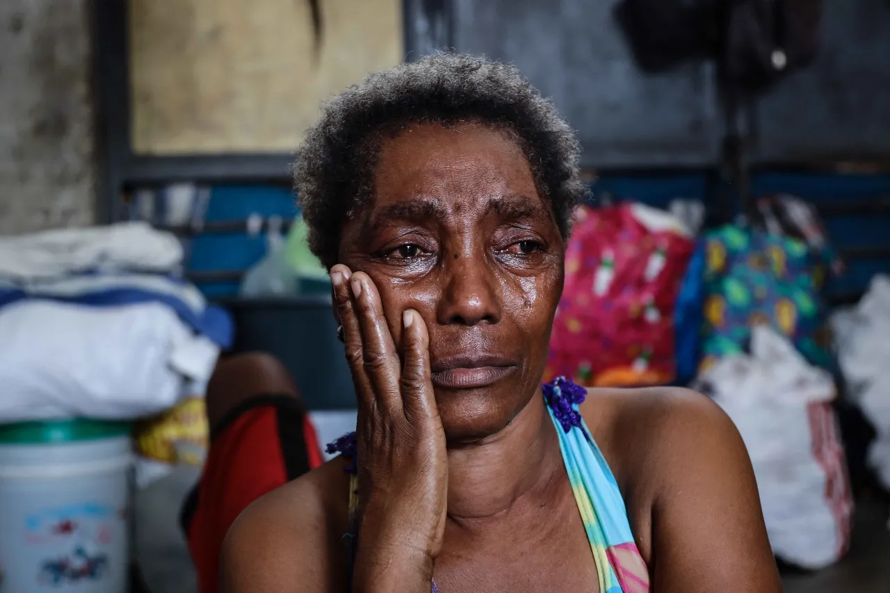 Rose-Marie, mère de cinq enfants, a fui à plusieurs reprises les violences armées