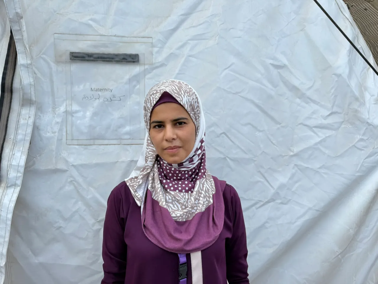 Yasmeen, Maternity Team Leader, Gaza Field Hospital Yasmeen, Maternity Team Leader, Gaza Field Hospital