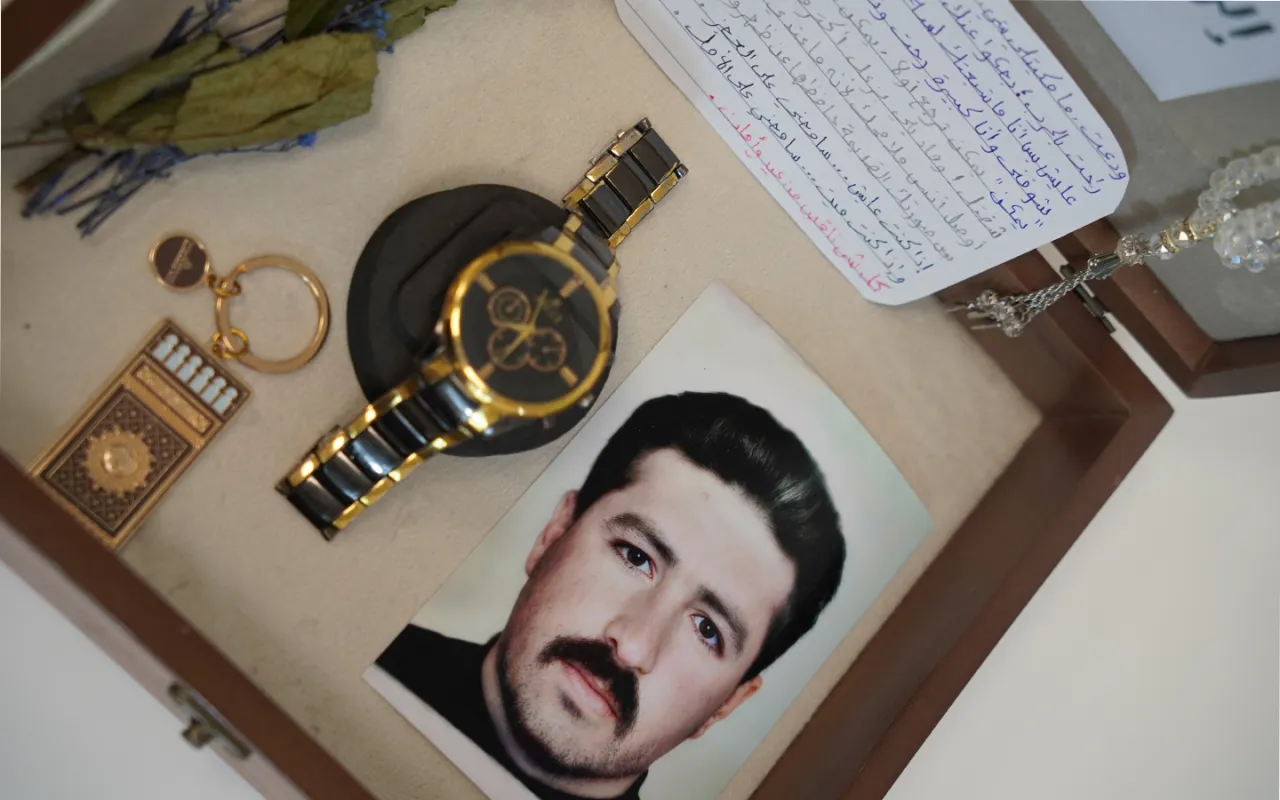 Belongings of a missing person