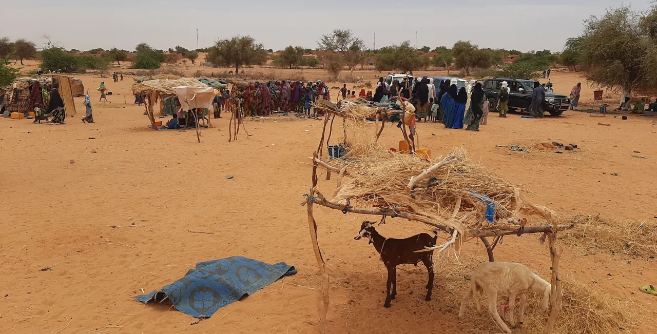 L'une des dernière image faite à Ander avant la suspension des actions dans cette zone