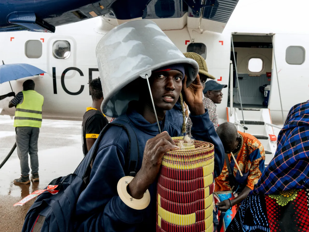 September 12th, 2025. Wau airport. Returnee from Sudan.