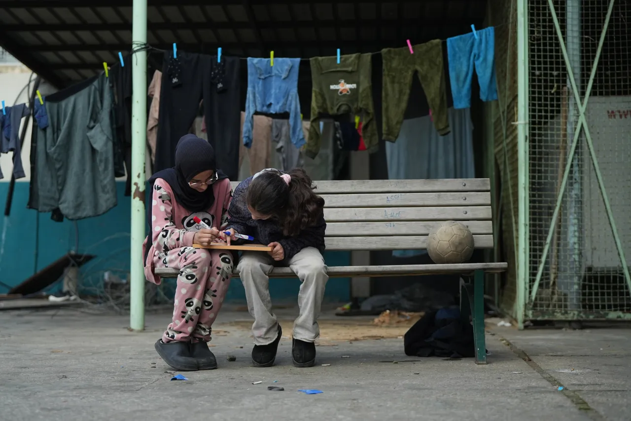 In the first few days of the escalation, people fled their homes to find refuge in shelters and on the streets.