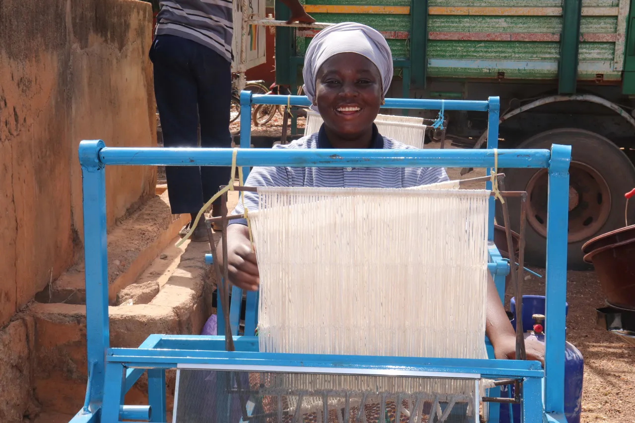 Zeynabou, bénéficiaire au Burkina Faso