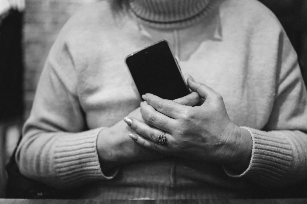 Pictures for an interview with family of missing in action from Kharkiv Region