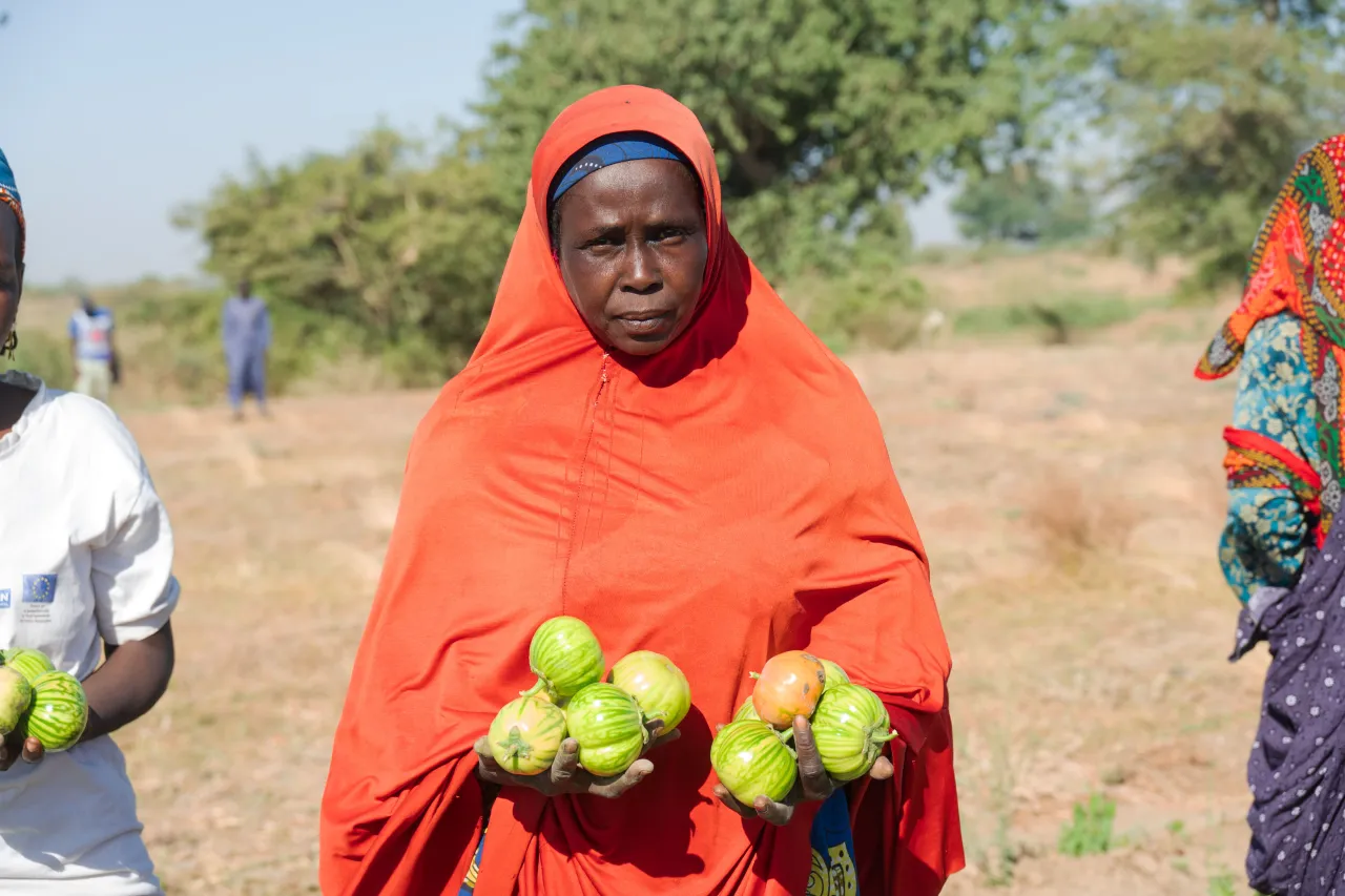 Femme de l'association. Franck Djigui/CICR