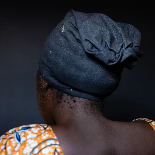 Henriette, sobreviviente de violencia sexual en la RDC.