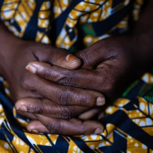 Neema's hands