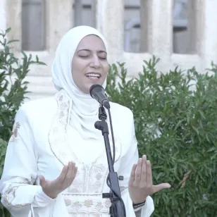 Músicos participantes en el proyecto del CICR con Playing for Change.