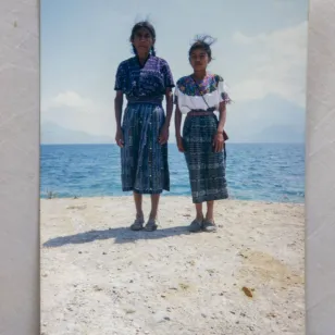 Fotografía de Paula Martín y su hija
