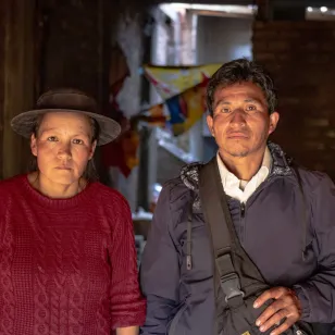 Una pareja.