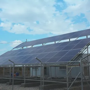 ICRC IRCS RO Water Station south Iraq.