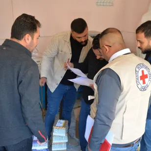 ICRC Rawa Vet Distribution 