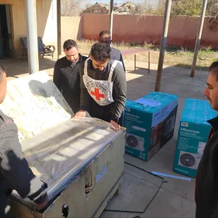 ICRC Rawa Vet Distribution 