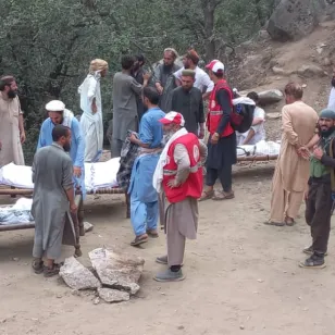 Afghanistan earthquake ICRC ARCS 2025