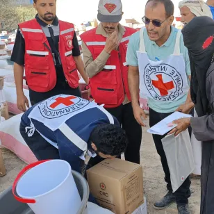 ICRC's humanitarian impact in Yemen 2025