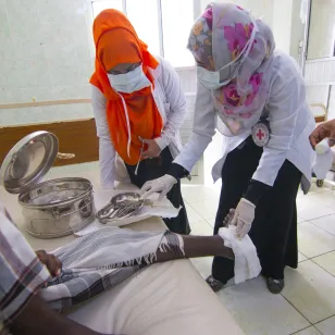 ICRC's humanitarian impact in Yemen 2025