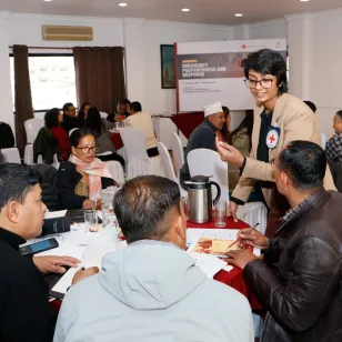 ICRC session on Dignified Management of Deceased