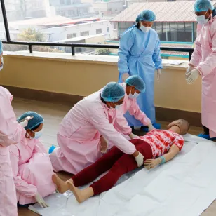 Practical exercise on Dignified Management of Deceased