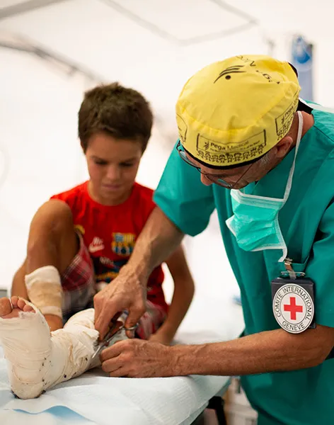 ICRC Protecting lives and dignity in conflict and crisis, Neutral, impartial, independent humanitarian action