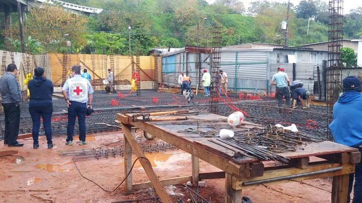 ACNUR y CICR construyen un albergue para personas migrantes, refugiadas y solicitantes de asilo en Coatzacoalcos