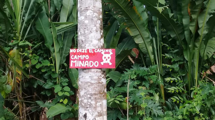 Explosive hazards: a silent threat in Colombia 