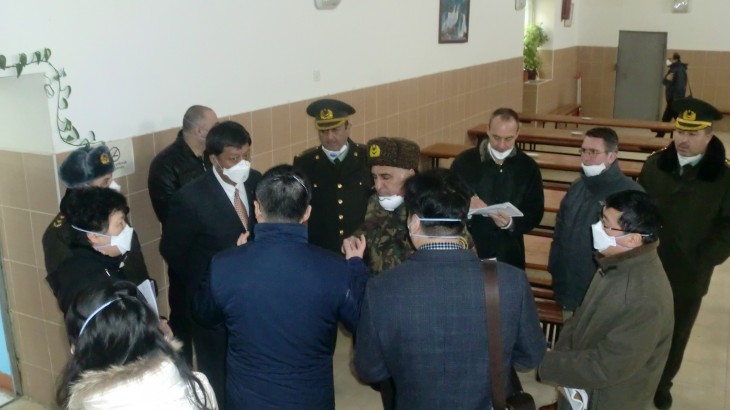 中国司法部赴阿塞拜疆考察监狱结核项目