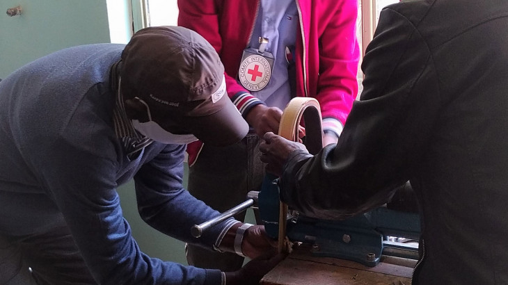 Ethiopia: ICRC supports local manufacture of face shields