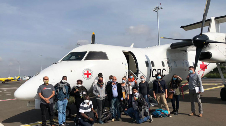 Sudan: Humanitarian aid flight brings medical and support staff to Khartoum