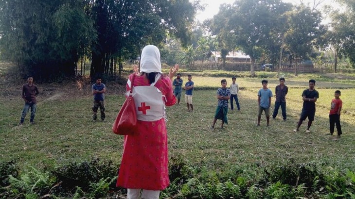 ﻿COVID-19: Unified response with Indian Red Cross volunteers' frontline support