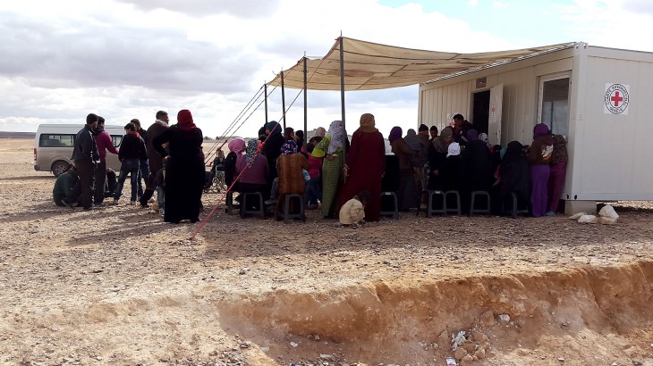 الأردن: اللجنة الدولية تطوّع عملياتها على الحدود الشمالية الشرقية لتلائم احتياجات السوريين العالقين وتتسق مع جهود الوكالات الإنسانية الأخرى