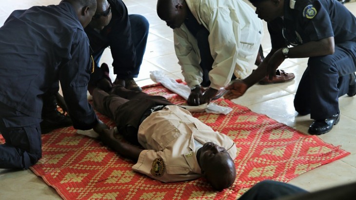 Liberia: Law enforcement officials train in first aid