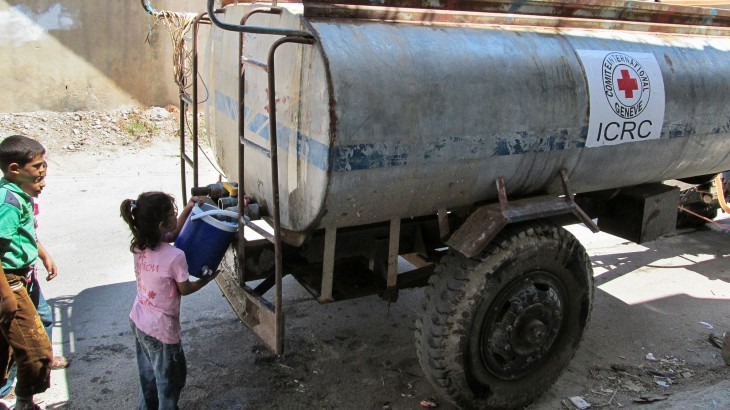 La guerre amplifie jusqu’au point de rupture le problème de l’eau au Proche et Moyen-Orient, relève un rapport du CICR
