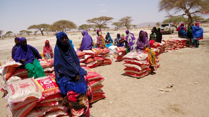 Somalia: 60.000 personas afectadas por la sequía reciben alimentos
