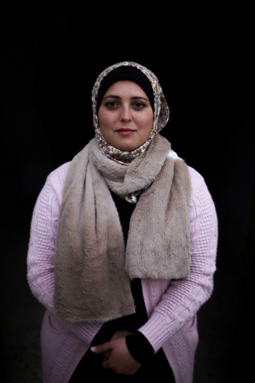 Aseel Najjar & Green Girls team – Pea-growing project owner