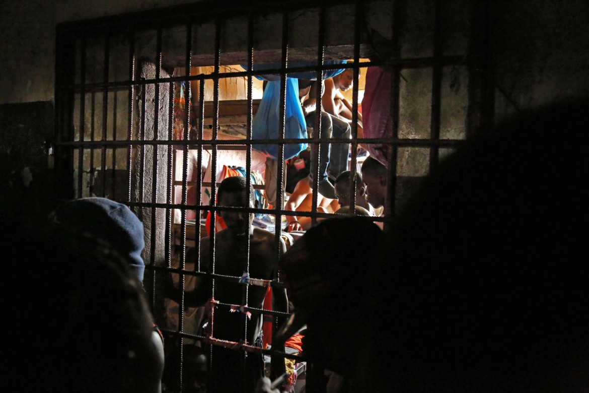 利比里亚，蒙罗维亚中央监狱。