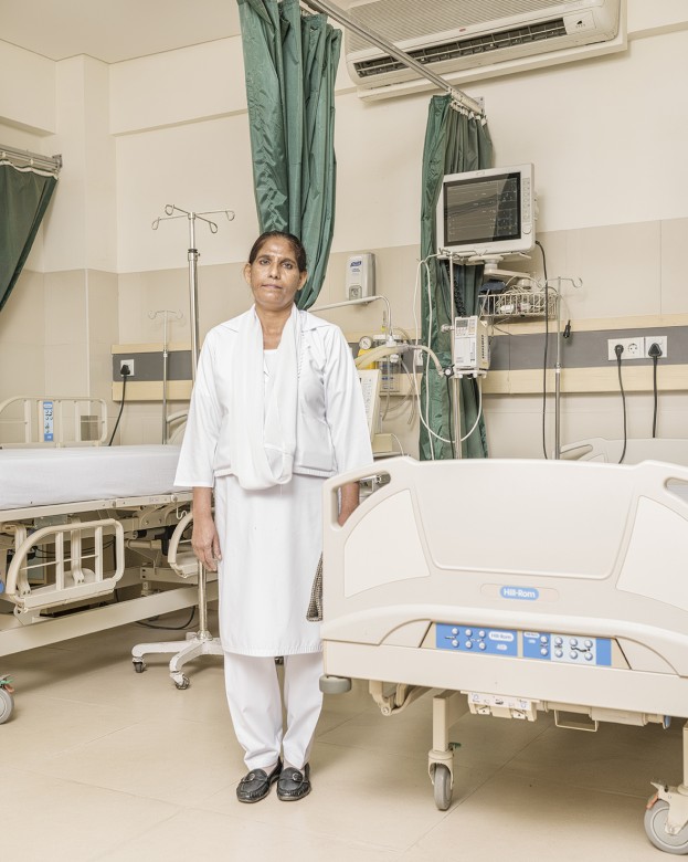 Naseem Akhtar, Nurse, Jinnah Postgraduate Medical College emergency ward