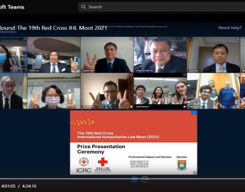 First Ever Virtual IHL Moot Court for Asia Pacific Region Concludes in Hong Kong