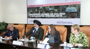 India: Experts from 19 countries discuss challenges to peacekeeping operations and IHL