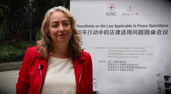 红十字国际委员会国际法与政策部主任海伦·德拉姆博士访谈